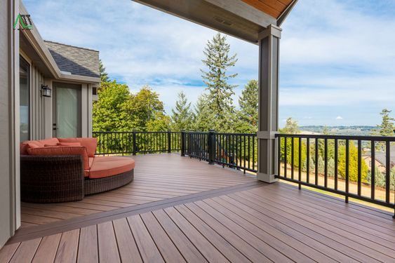 sàn gỗ nhựa composite trong nhà