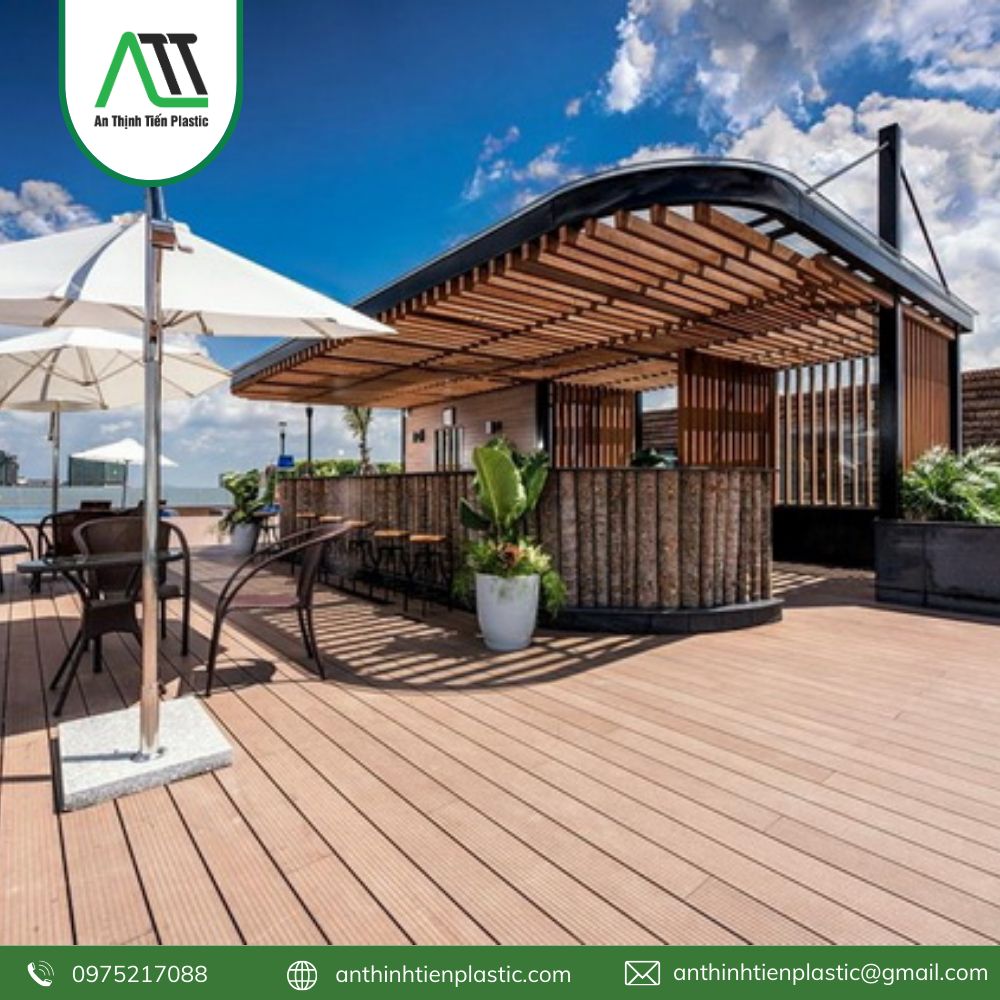 sàn gỗ nhựa ngoài trời