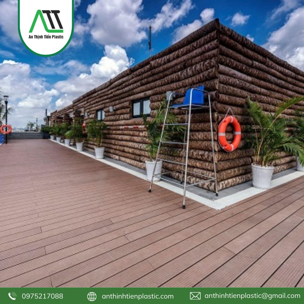 sàn gỗ nhựa ngoài trời