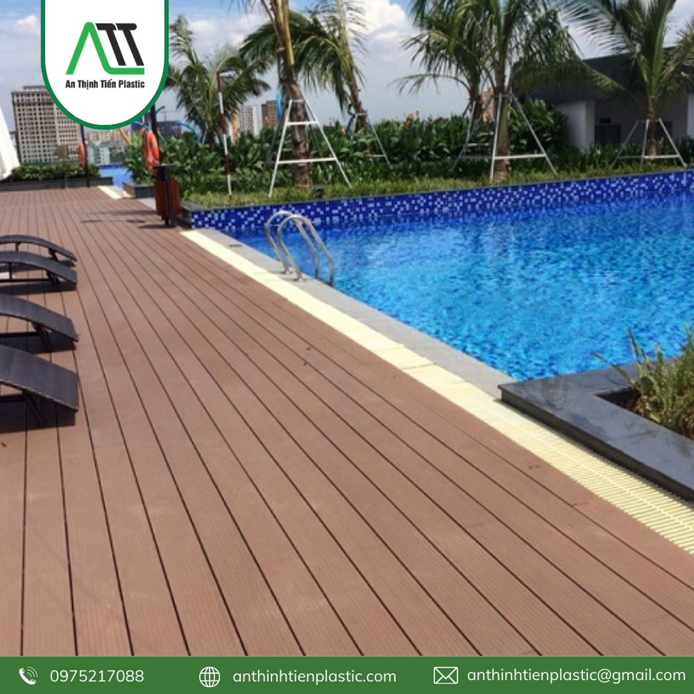 sàn gỗ nhựa ngoài trời