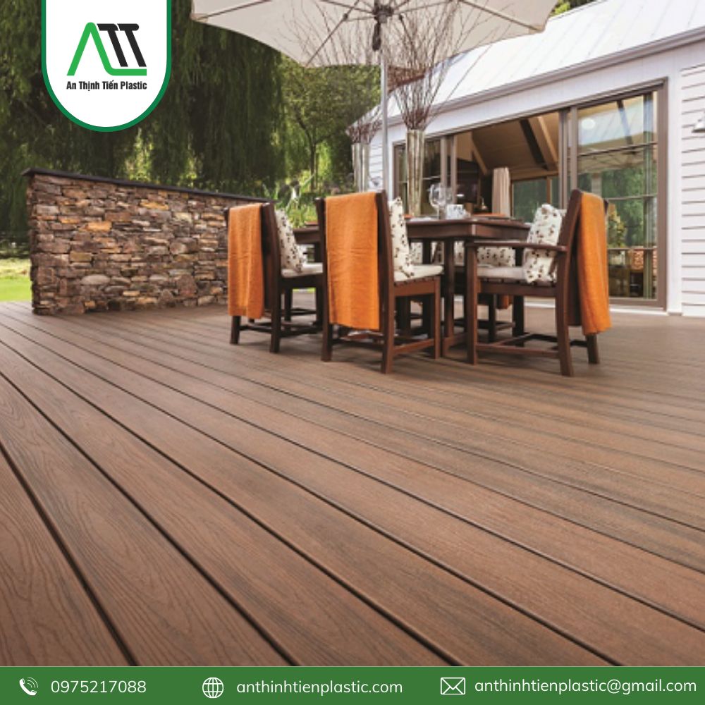 sàn gỗ nhựa ngoài trời