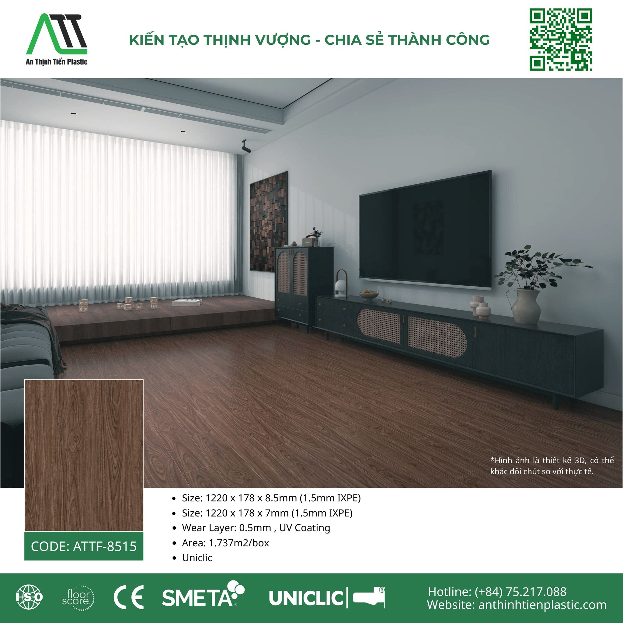 sàn gỗ phòng khách