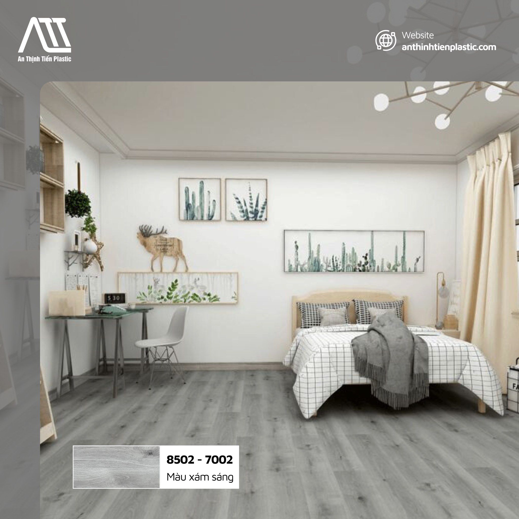 sàn gỗ phòng khách