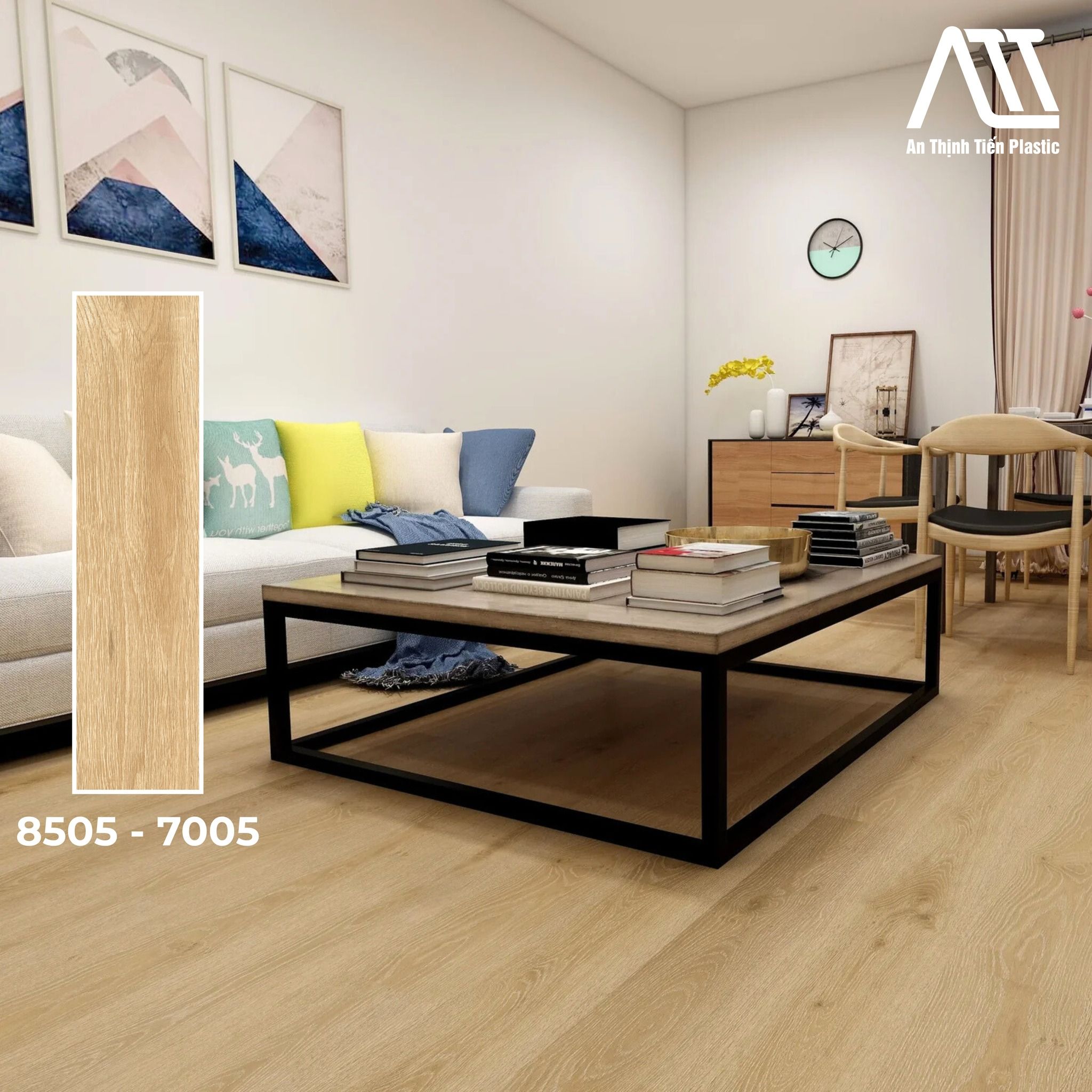 sàn gỗ phòng khách