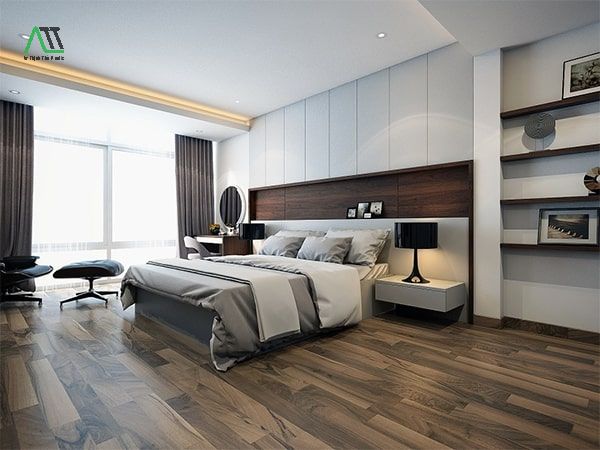 sàn gỗ phòng ngủ