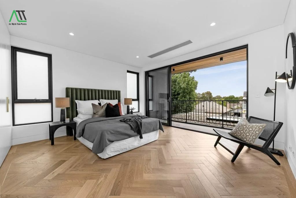 sàn gỗ phòng ngủ