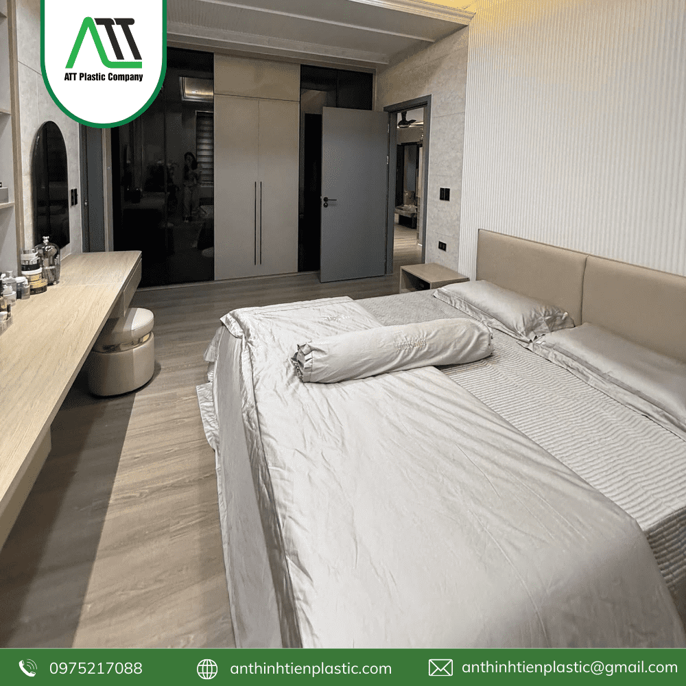 sàn gỗ phòng ngủ