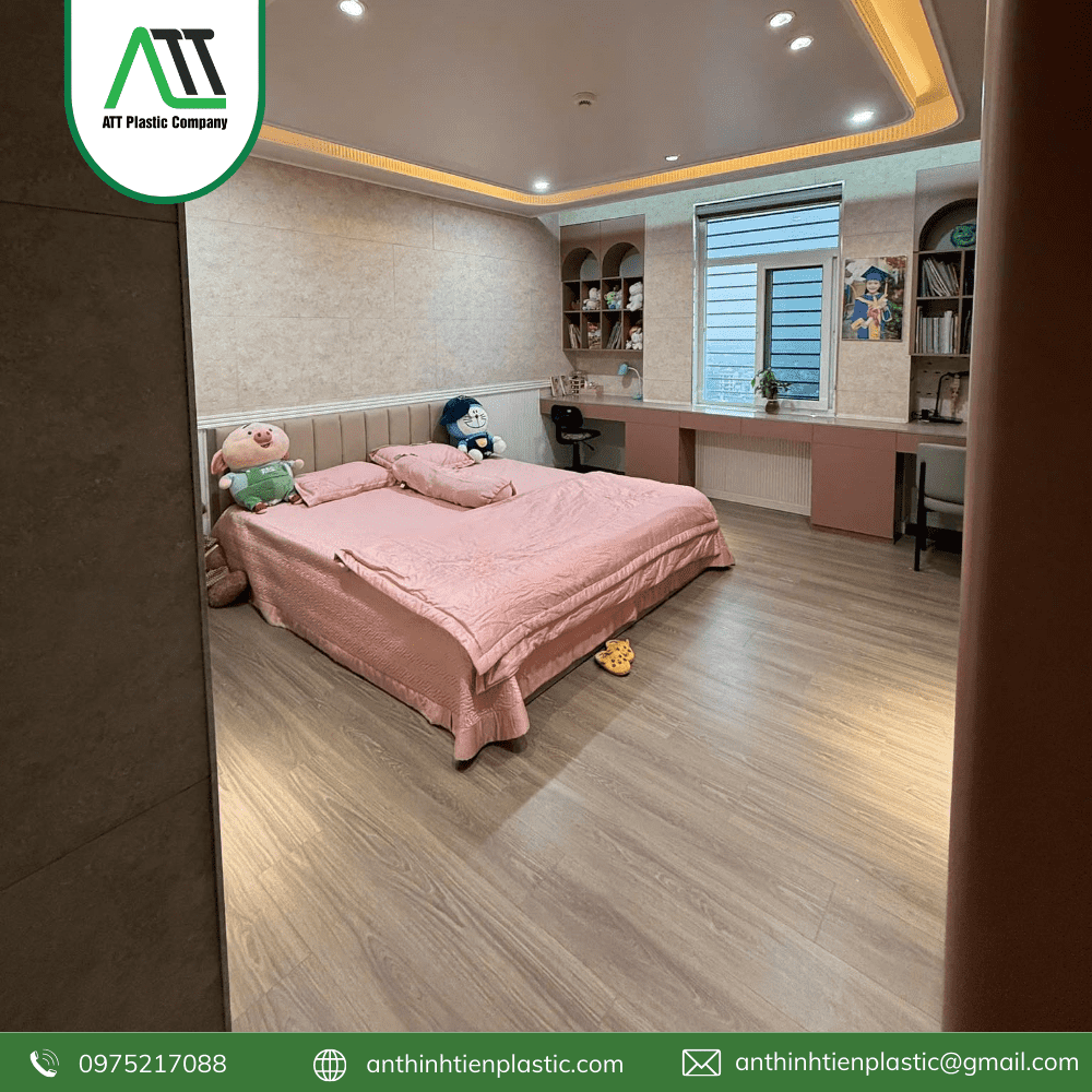 sàn gỗ phòng ngủ