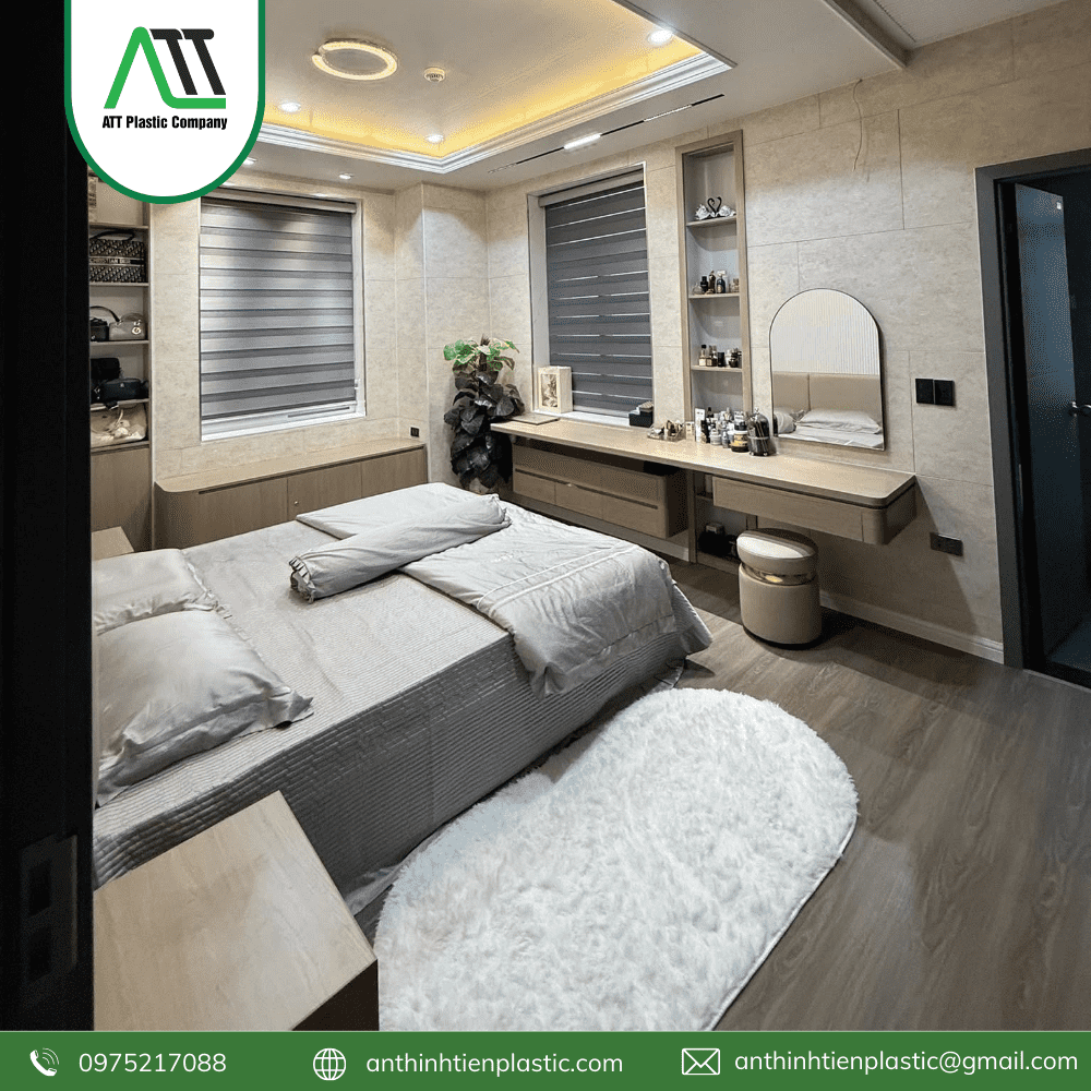 sàn gỗ phòng ngủ