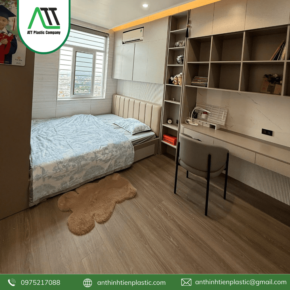 sàn gỗ phòng ngủ