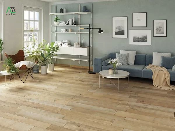 sàn gỗ sơn tường màu gì