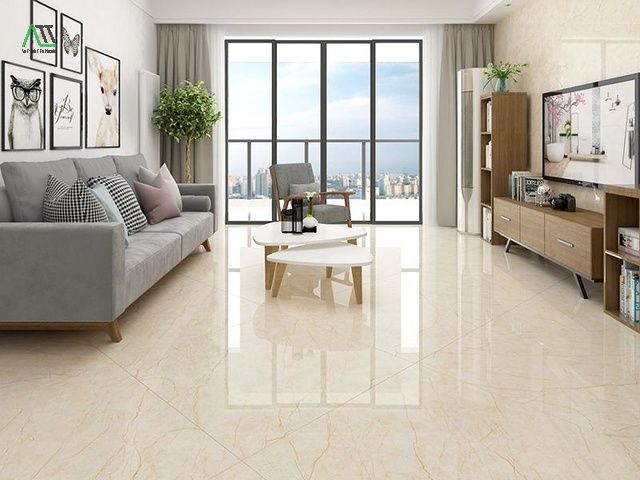 sàn gỗ sơn tường nhà màu gì