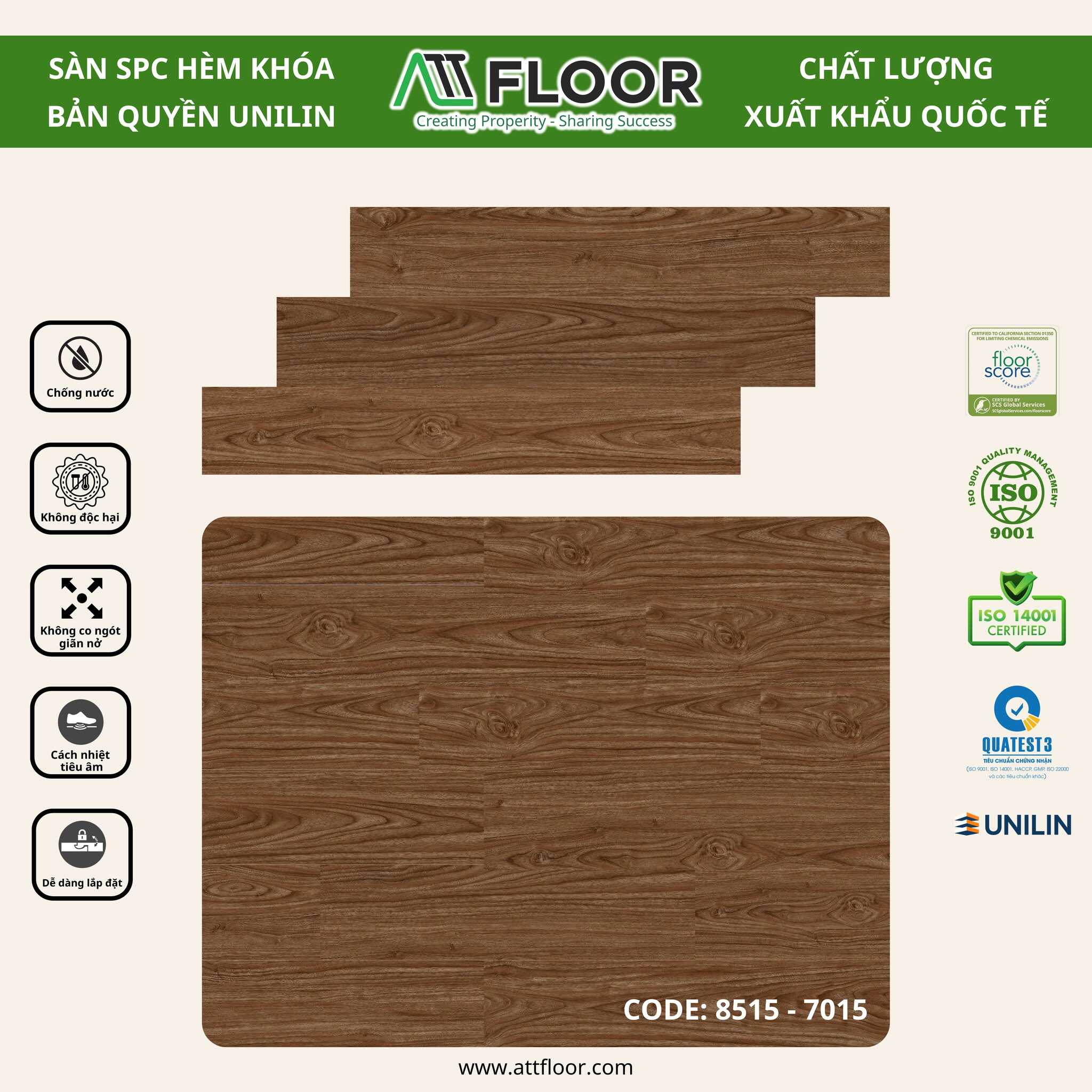 sàn hèm khóa Unilin ATT