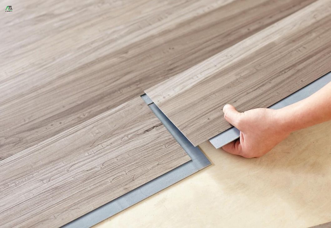 sàn nhựa dán keo hay sàn nhựa hèm khóa