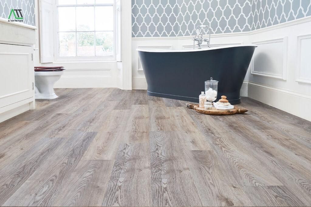 sàn nhựa dán keo là gì