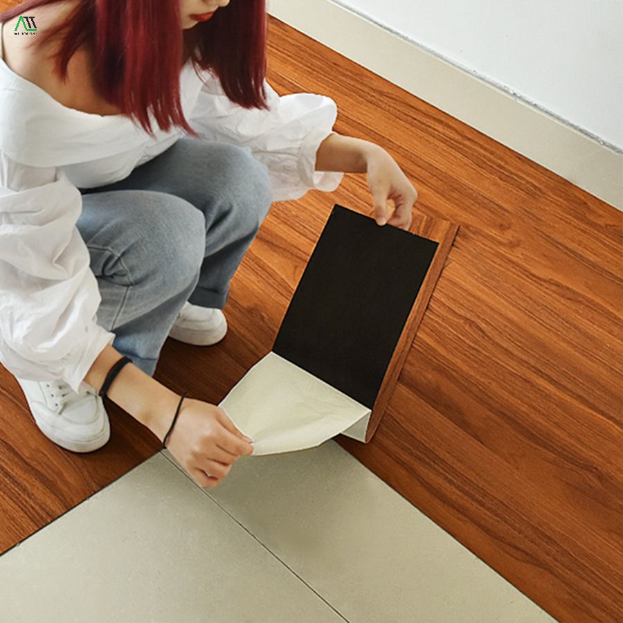 sàn nhựa dán keo là gì