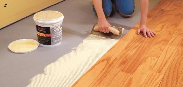 sàn nhựa dán keo là gì