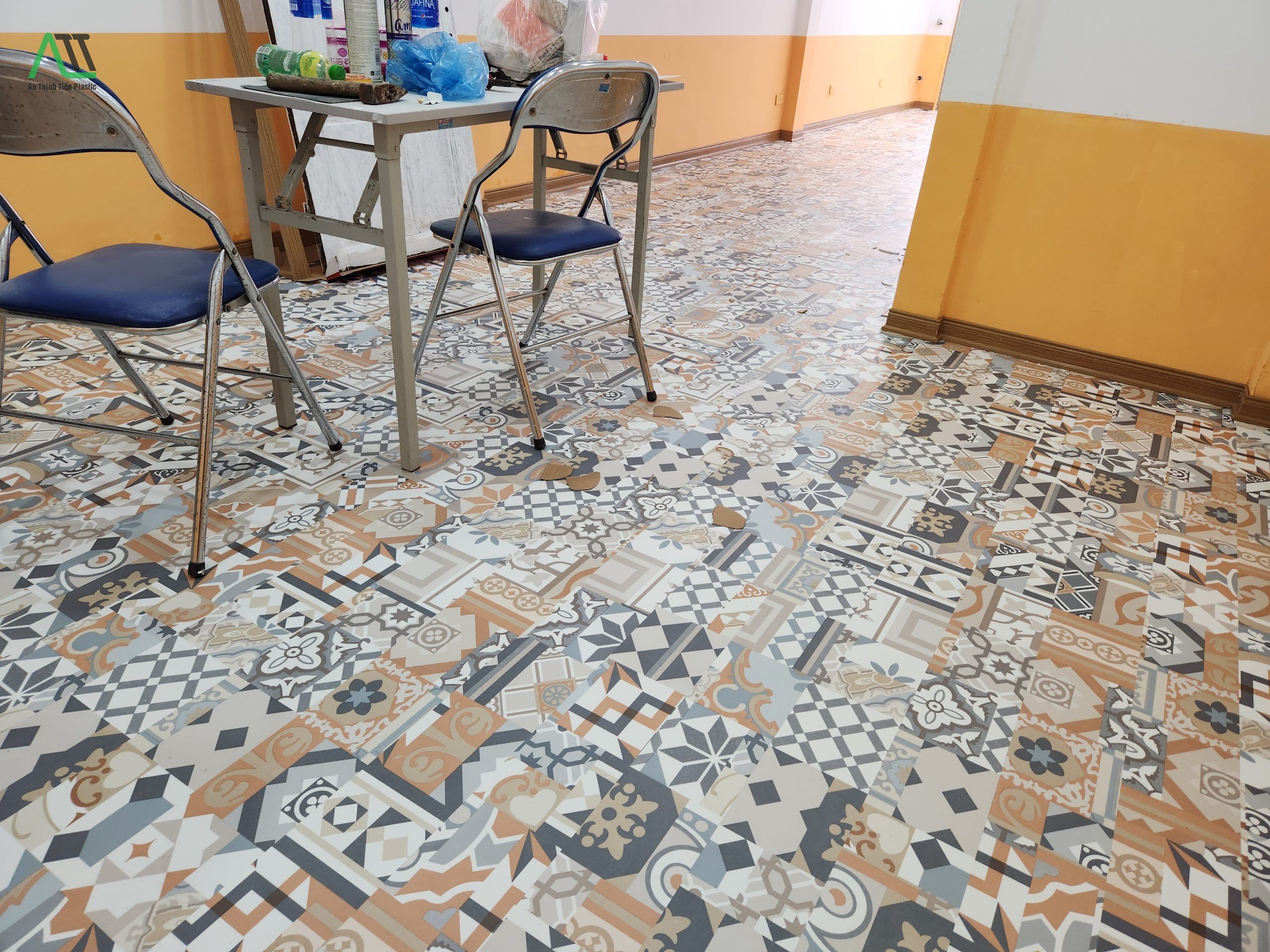 sàn nhựa giả đá