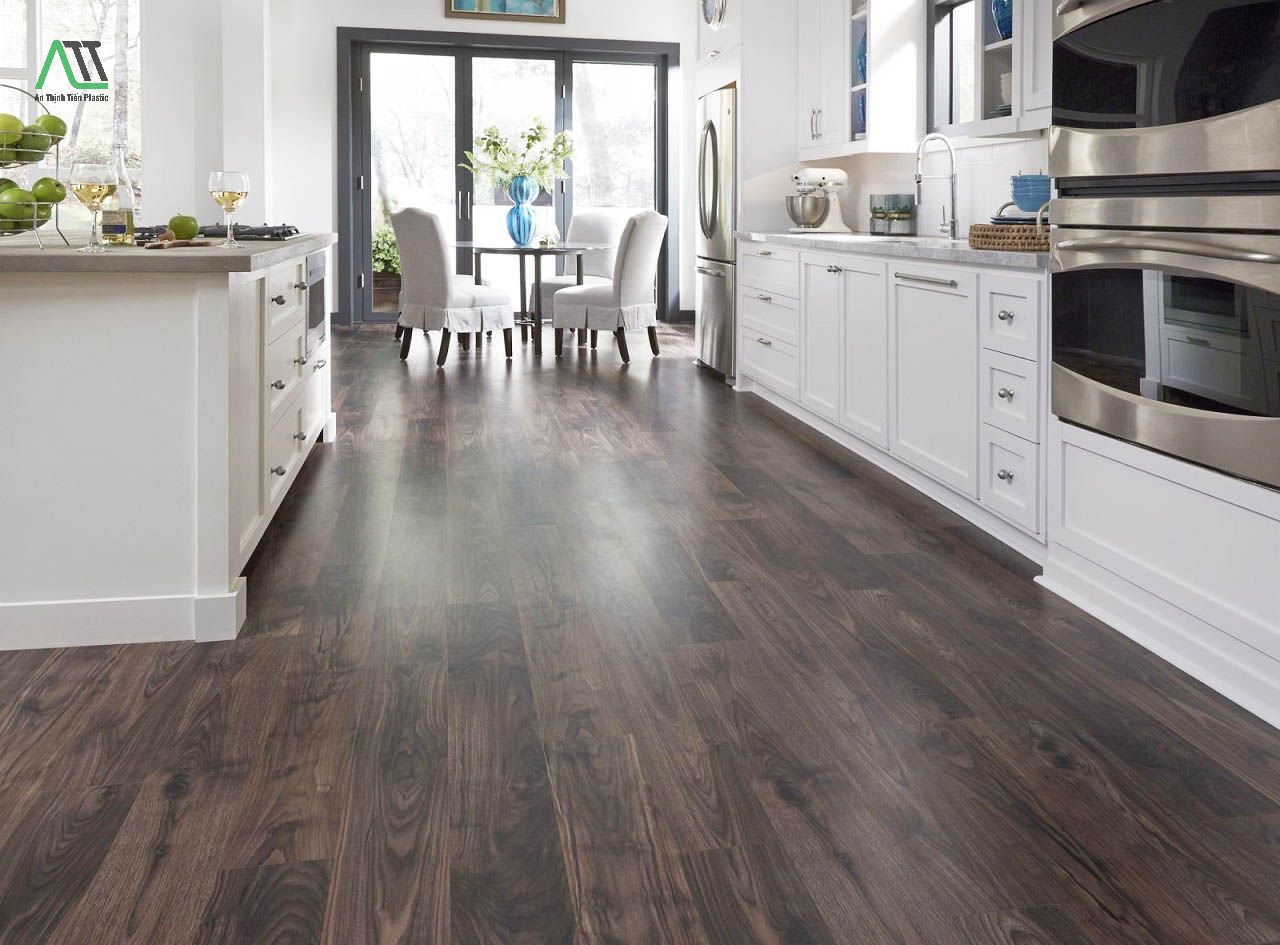 sàn nhựa giả gỗ tự dán