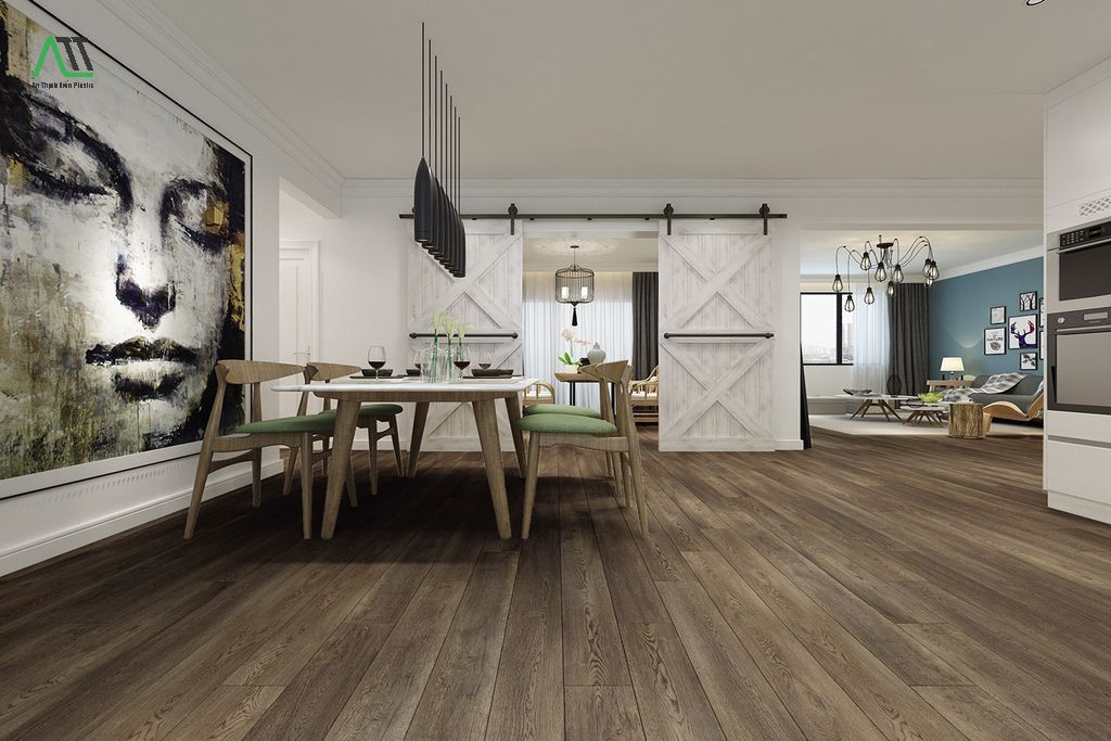 sàn nhựa hèm khóa