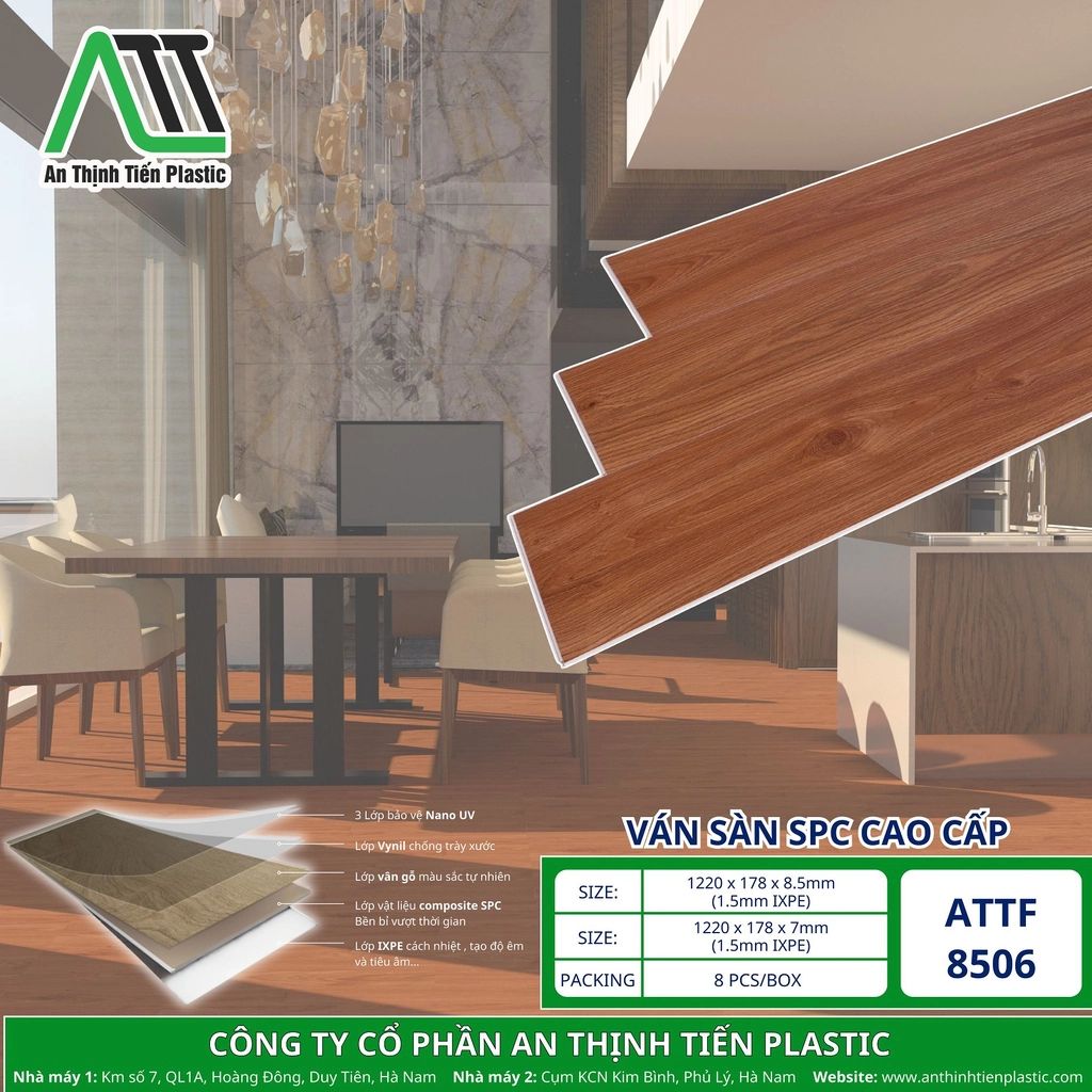 sàn nhựa hèm khóa