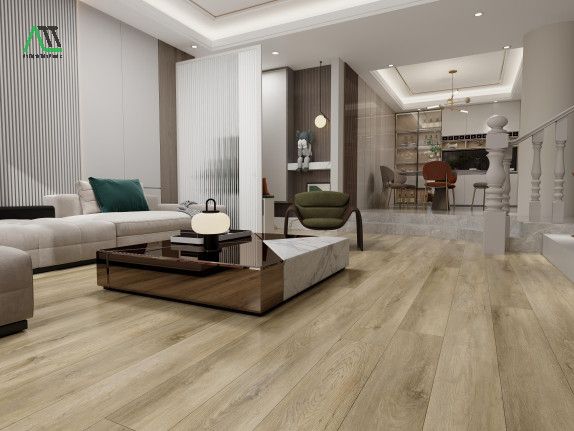 sàn nhựa phòng khách