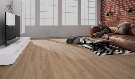 sàn nhựa phòng khách