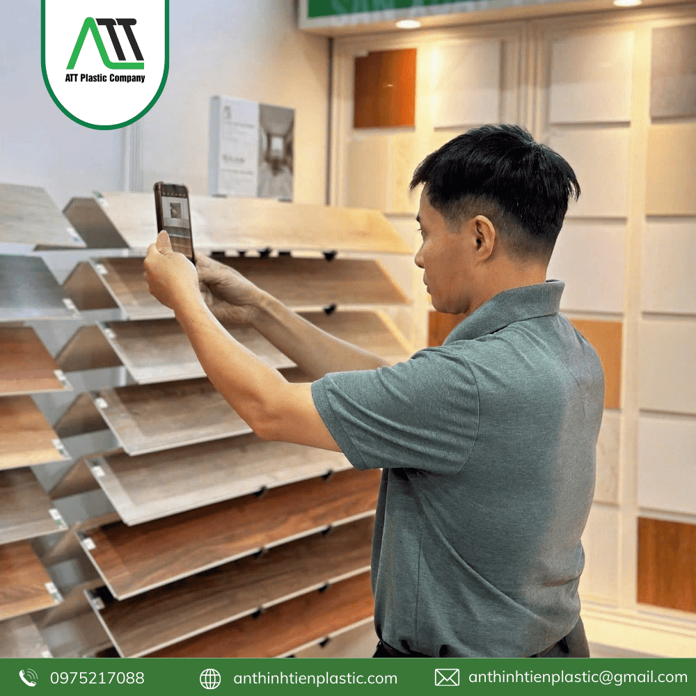 sàn nhựa SPC vân gỗ