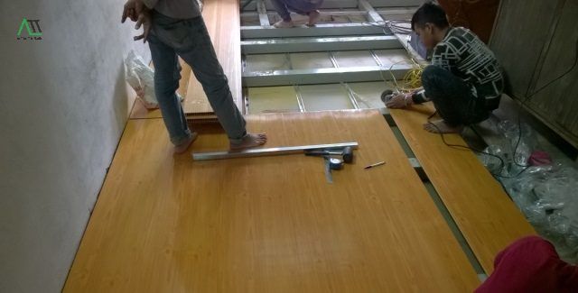 tấm lót sàn nhựa chịu lực