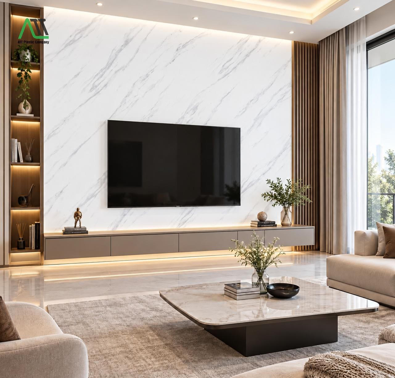 tấm nano phòng khách