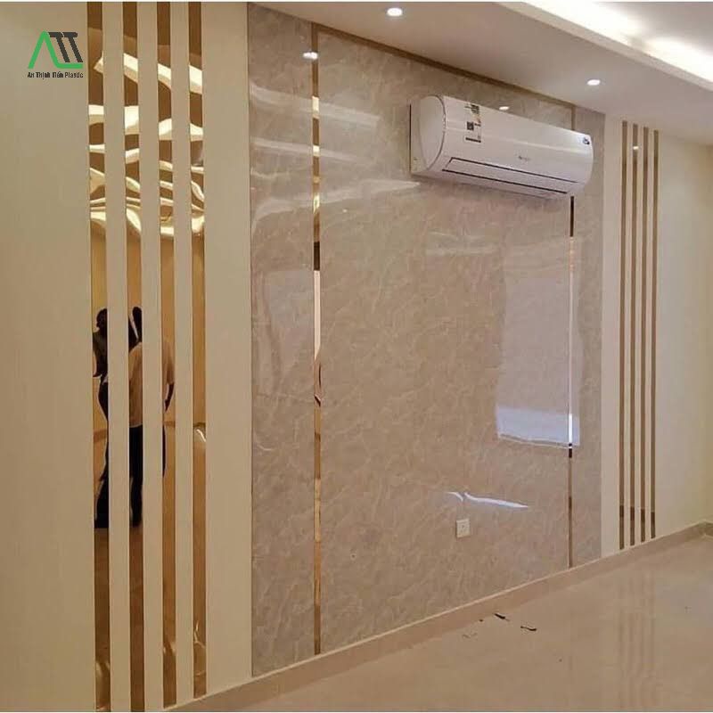 tấm nhựa giả đá ốp tường ngoài trời