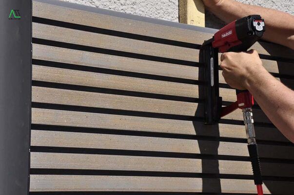 Cách thi công tấm ốp lam sóng