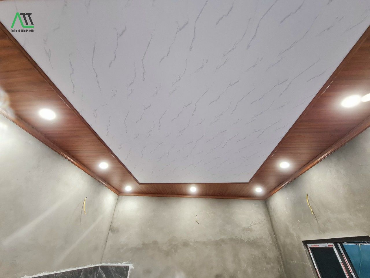 tấm nhựa ốp trần pvc