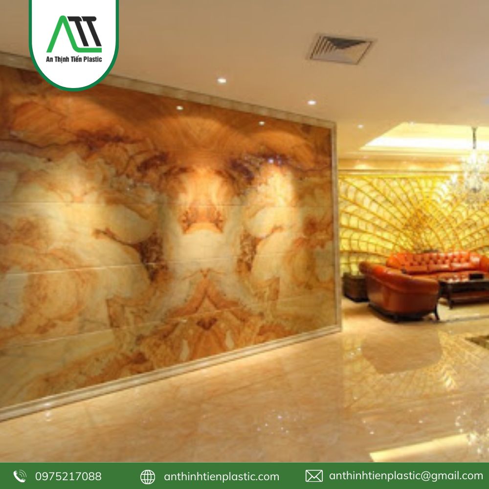 tấm ốp đá hoa cương PVC