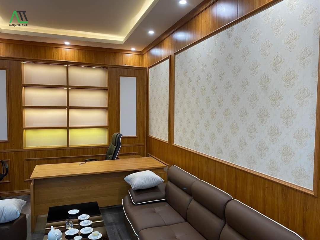 tấm ốp nano phòng khách