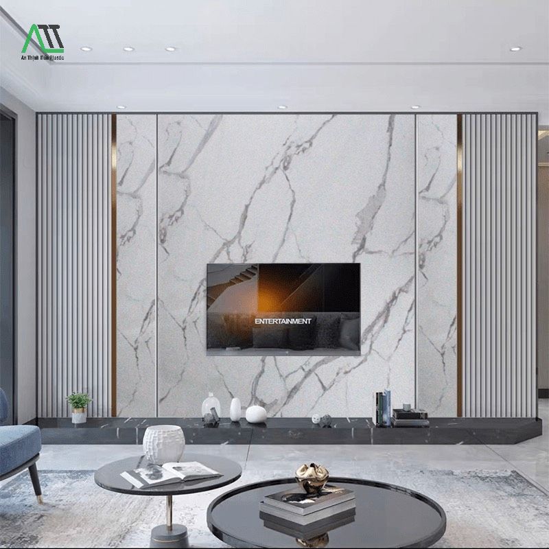 tấm ốp pvc vân đá