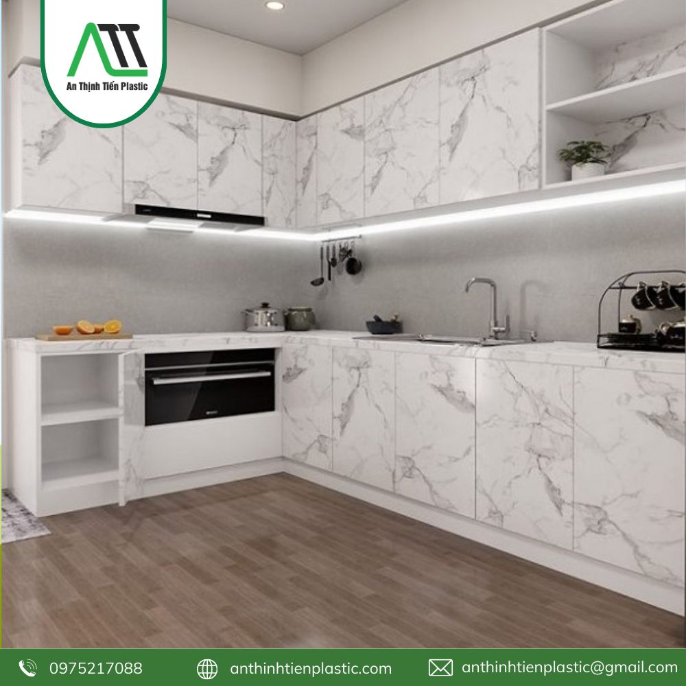 tấm ốp pvc vân đá dát vàng