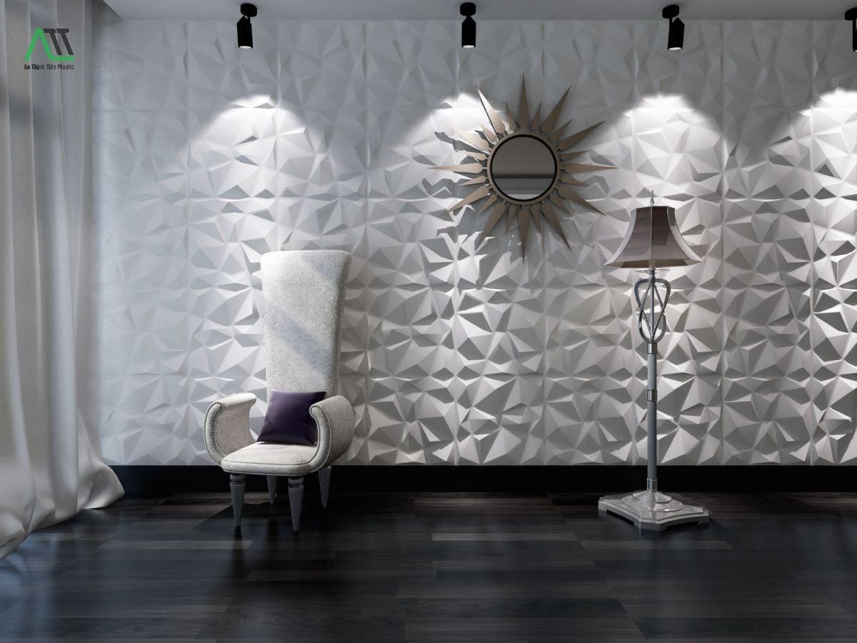 tấm ốp tường 3d nhựa pvc