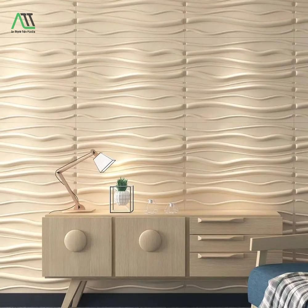 tấm ốp tường 3d nhựa pvc