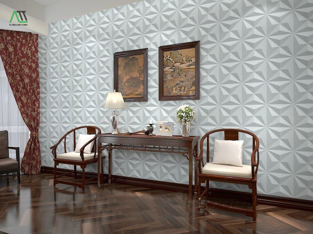 tấm ốp tường 3d nhựa pvc