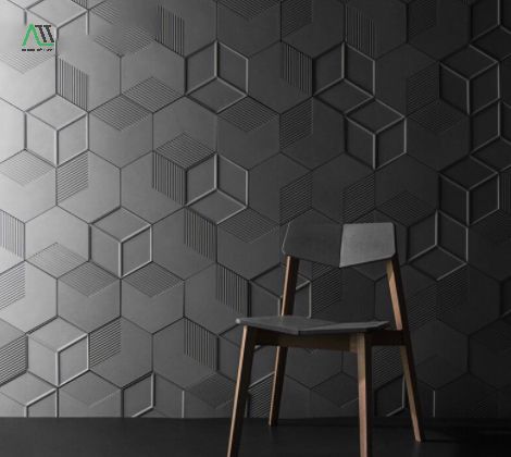 tấm ốp tường 3d xi măng