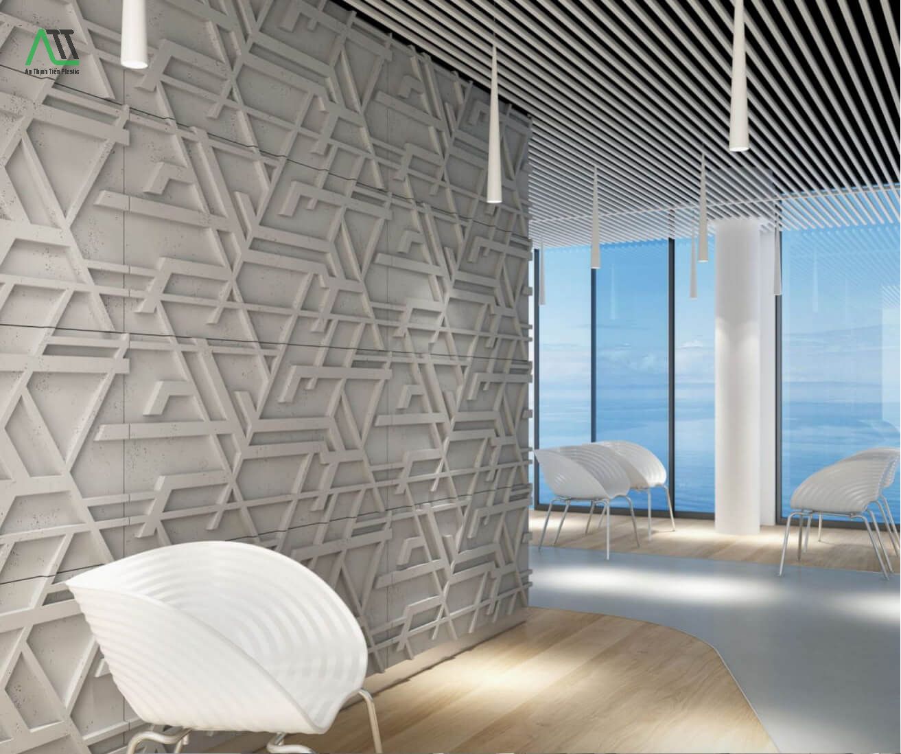 tấm ốp tường 3d xi măng