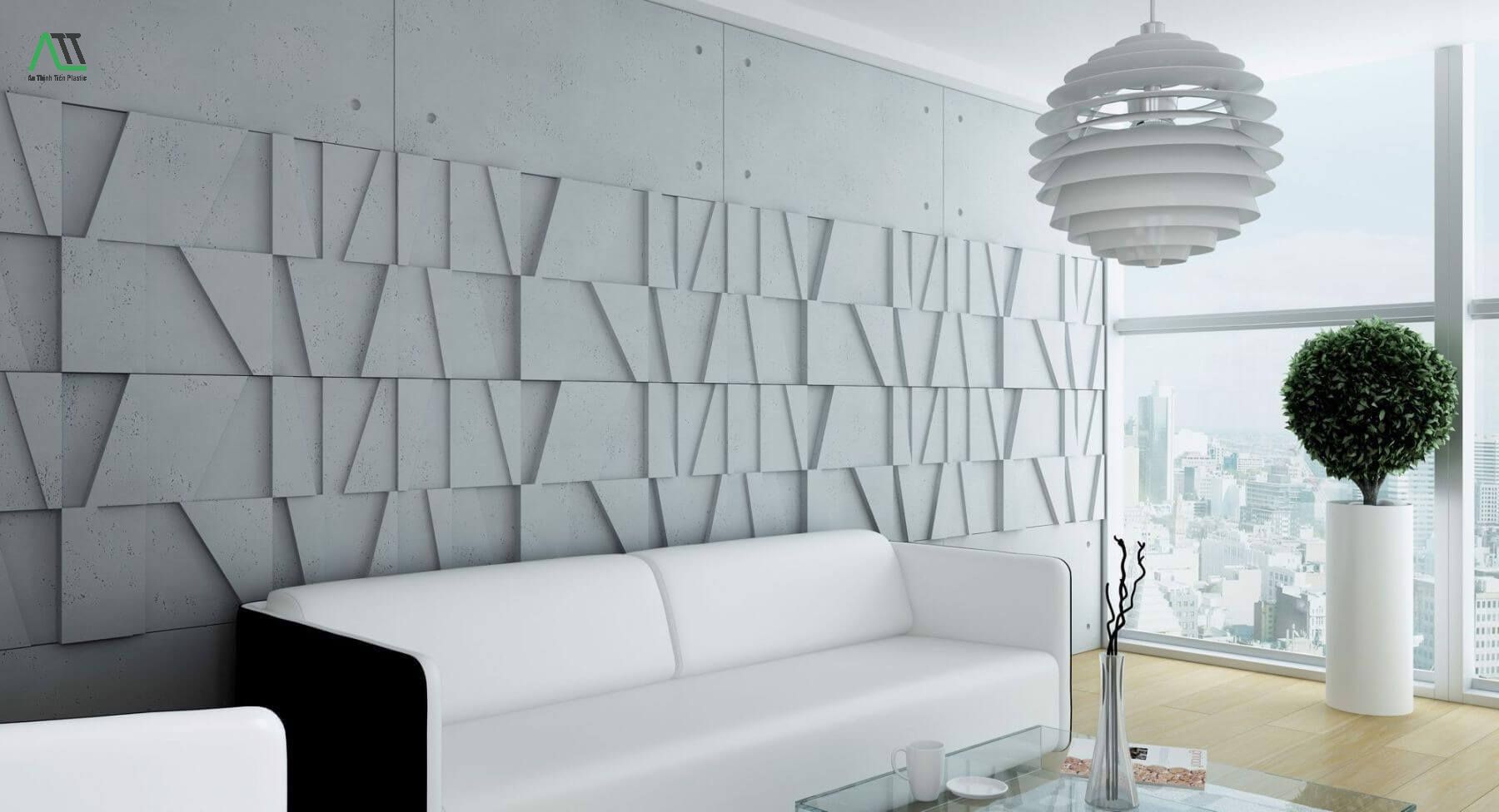 tấm ốp tường 3d xi măng