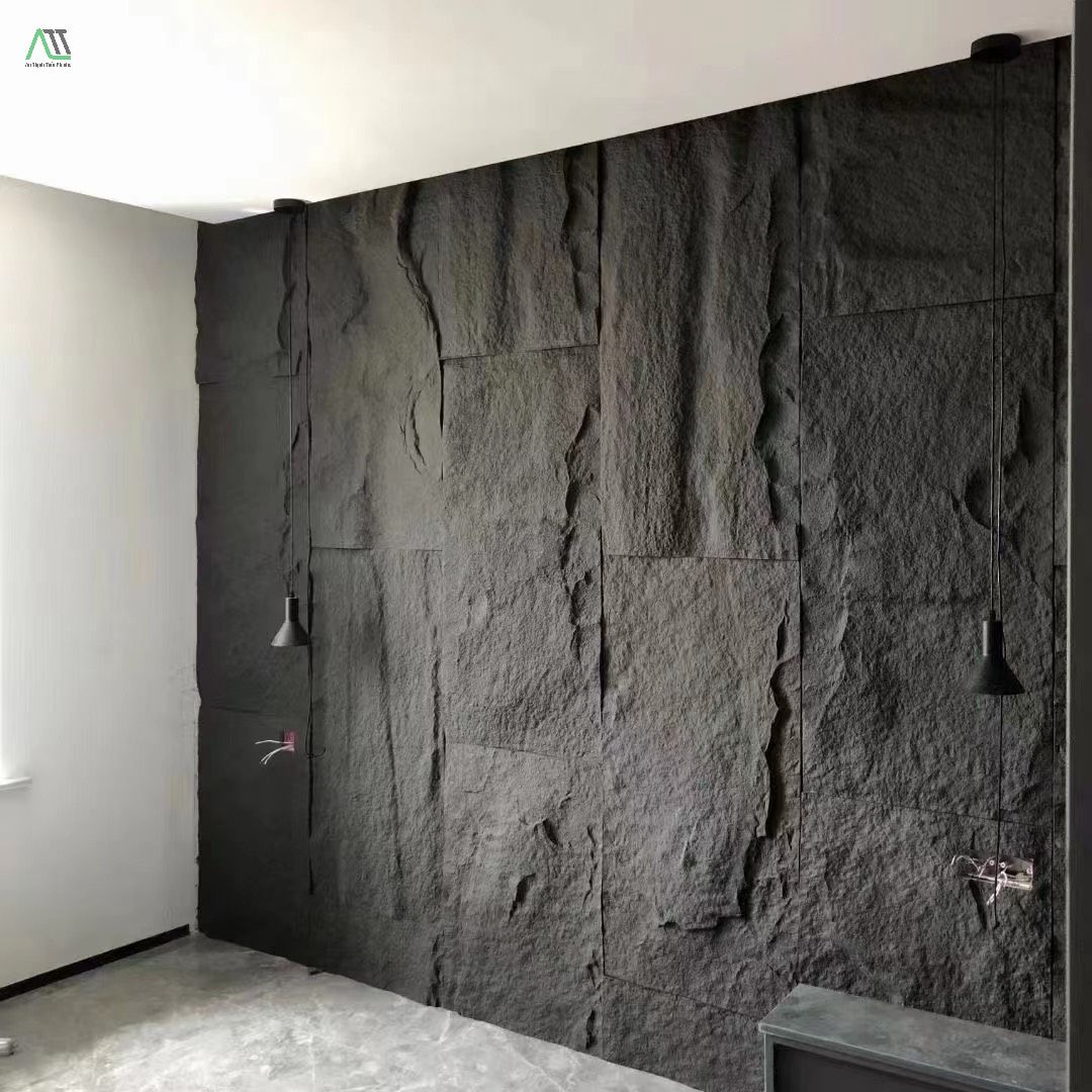 Đặc điểm của tấm ốp tường PU giả đá