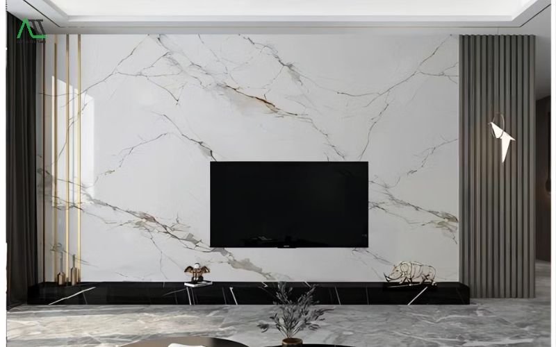 tấm ốp tường pvc bị cong vênh