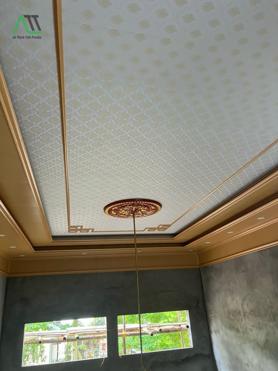 tấm pvc vân đá ốp tường