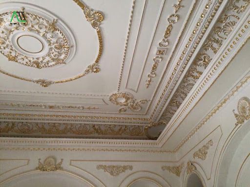 thi công phào chỉ pu