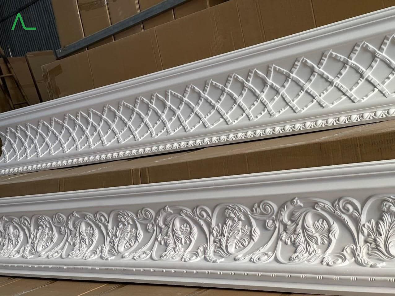 thi công phào chỉ pu