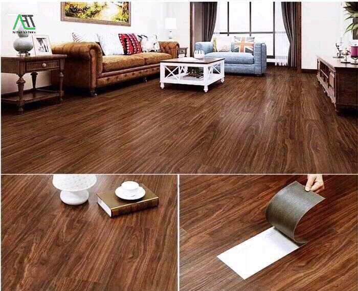 thi công sàn nhựa giả gỗ