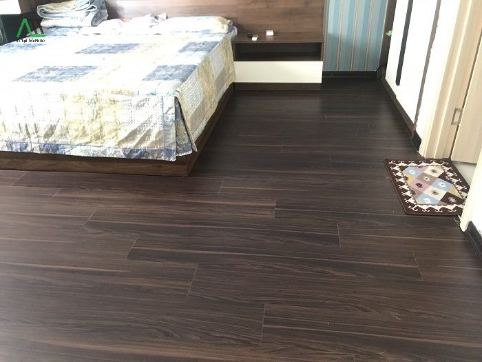 thi công sàn nhựa giả gỗ